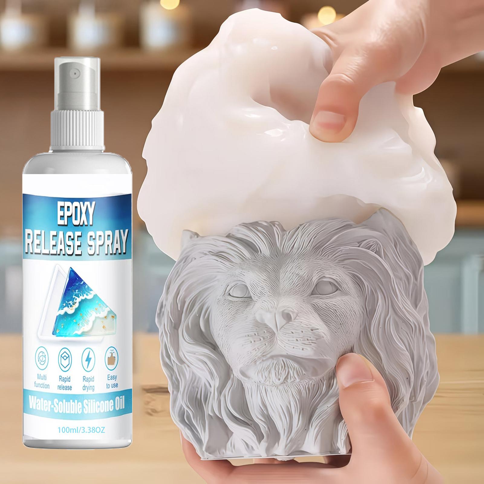 Soap Making Tools - 100ml Silicone Release Spray Epoxy Release