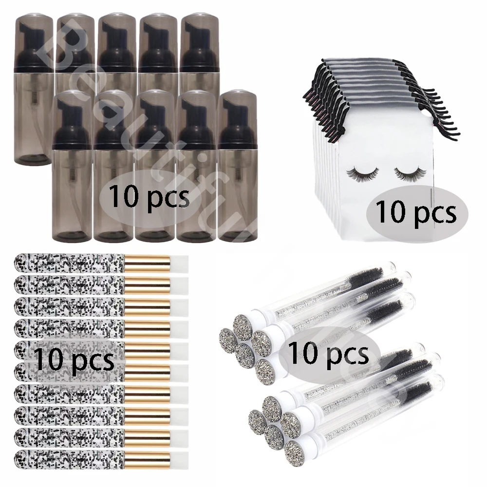 Soap Making Tools - 40Pcs/Set Foam Bottle Brush 60ML Plastic
