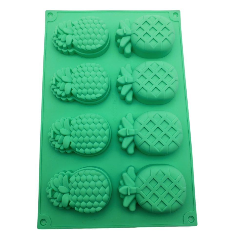 Soap Making Tools - Pineapple Shape Silicone Cake Mold 8