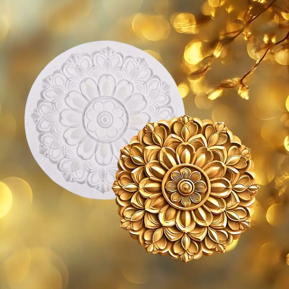 Soap Making Tools - Flexible Silicone Flower Mould Craft Tool