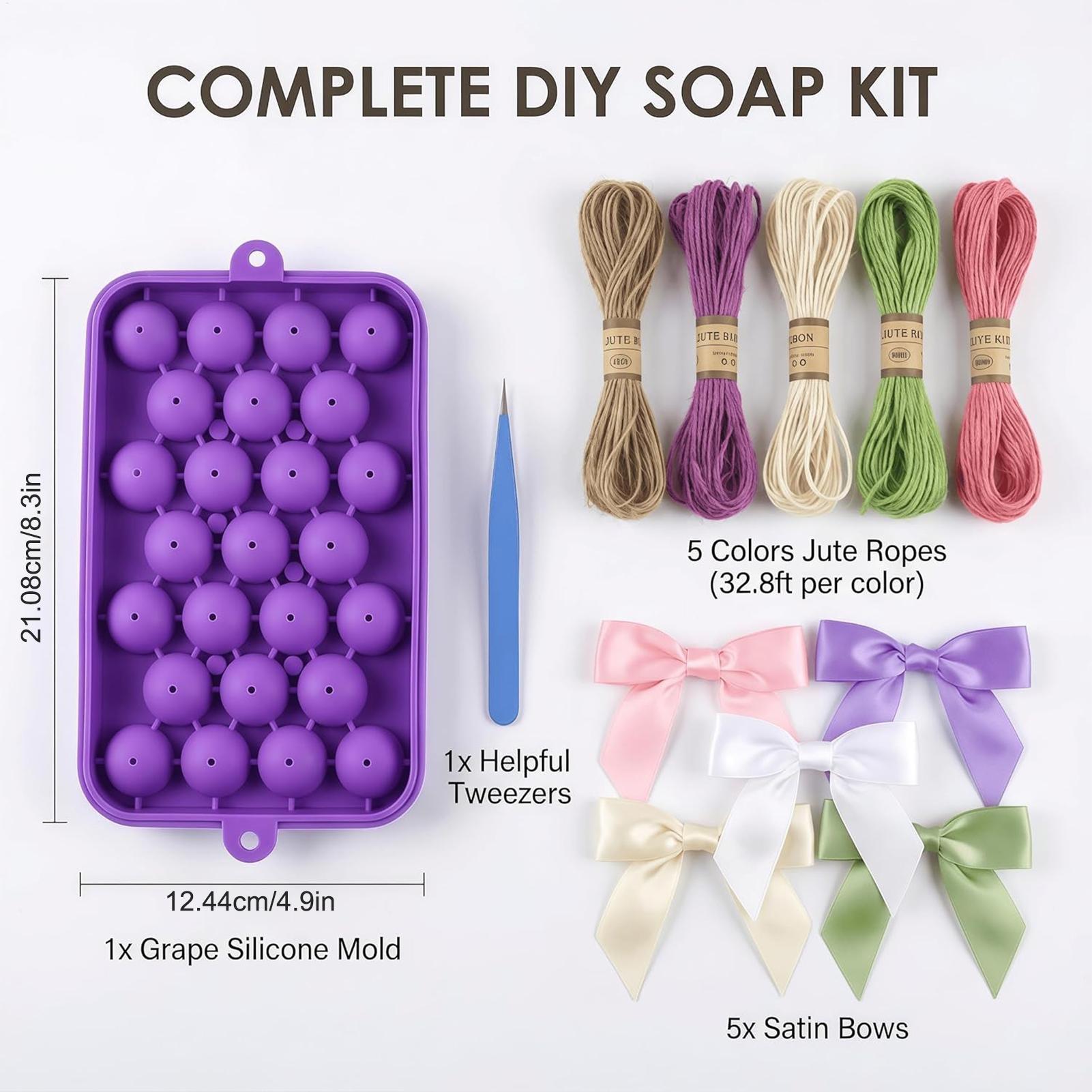 DIY Soap Making Kit Grape Soap - Soap Making Experiment recension och pris