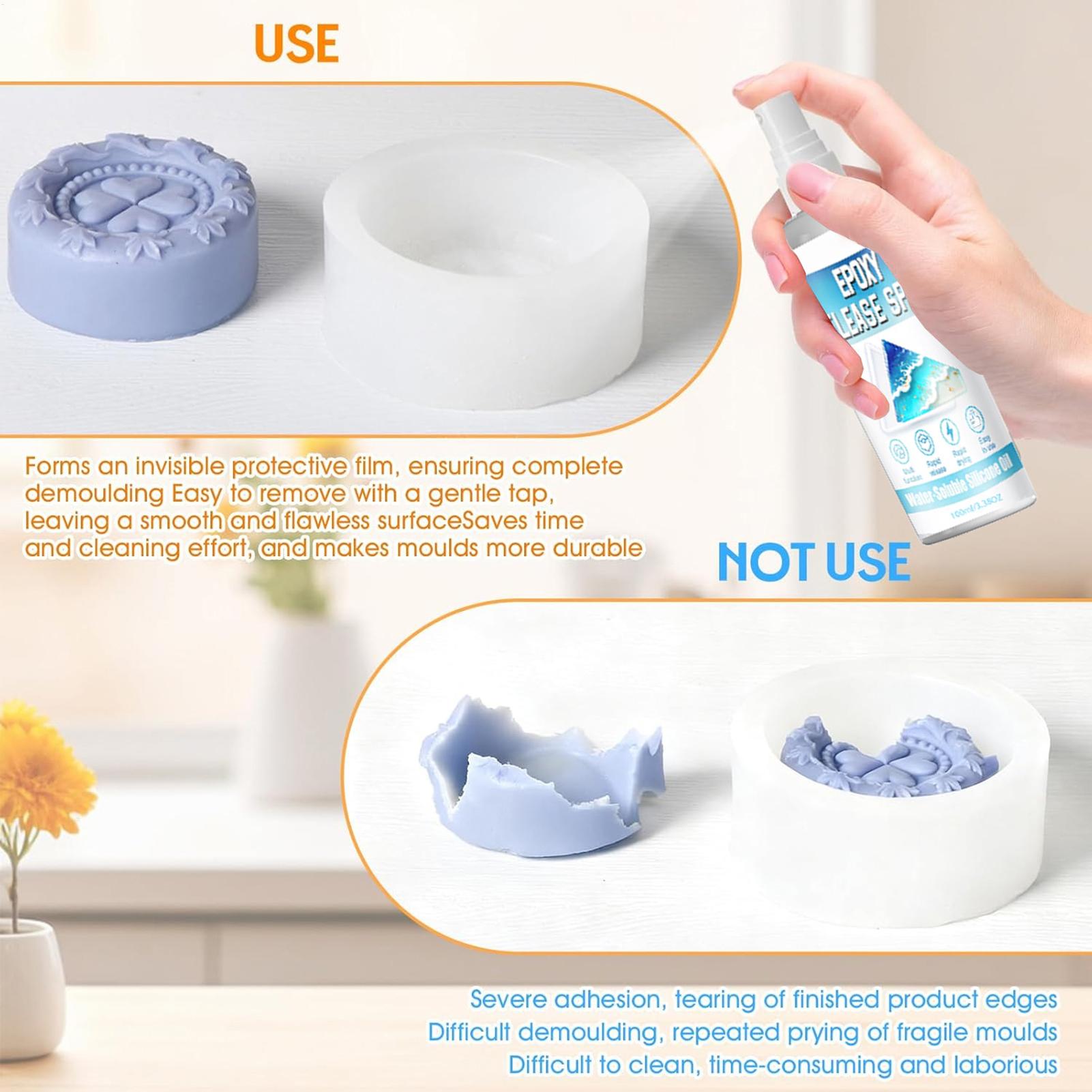 100ml Silicone Release Spray E - Soap Making Tools recension och pris