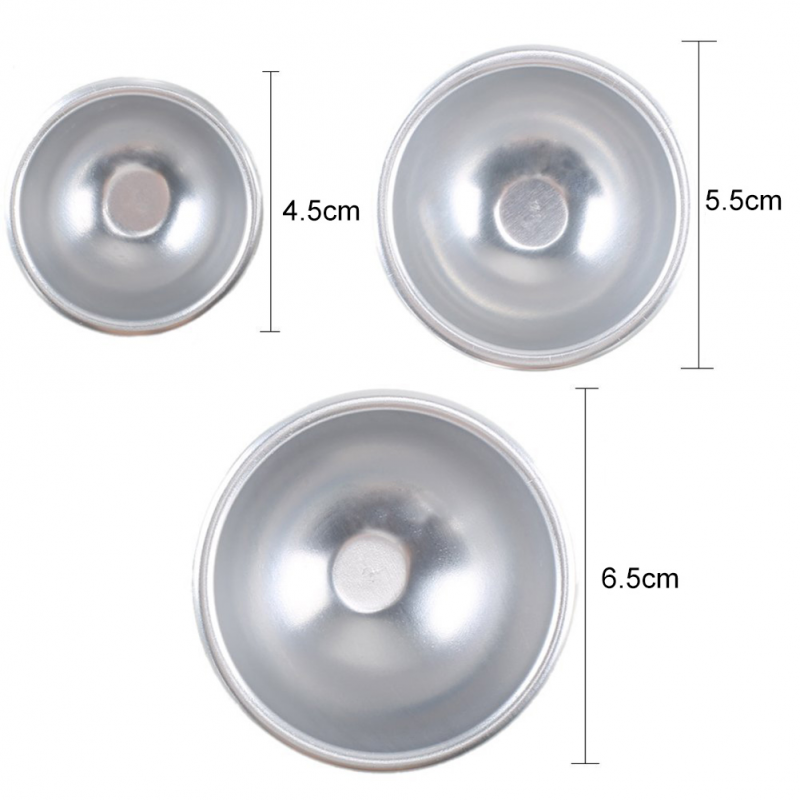 6Pcs Sphere Bath Molds, DIY So - Soap Making Experiment recension och pris