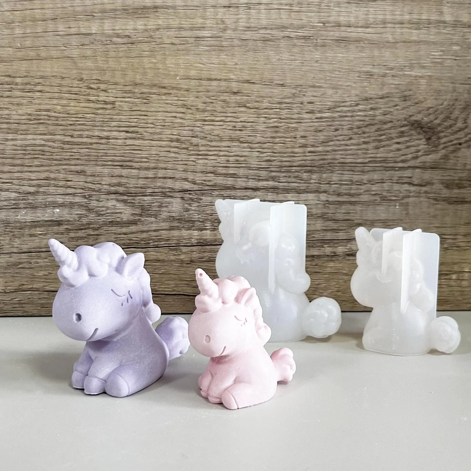 3D Geometric Silicone Unicorn  - Soap Making Tools recension och pris