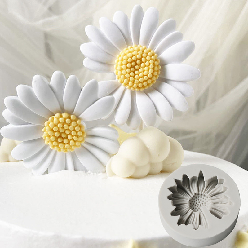 3D Daisy Flower Mold Sun Silic - Soap Making Tools recension och pris