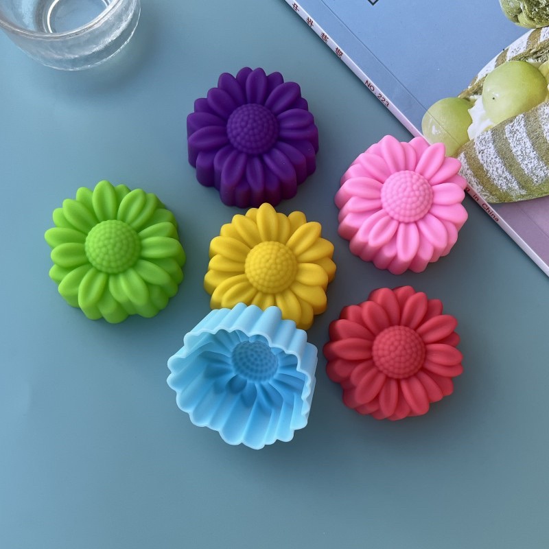 6 Pcs Set Non-Stick Flower Des - Soap Making Tools recension och pris
