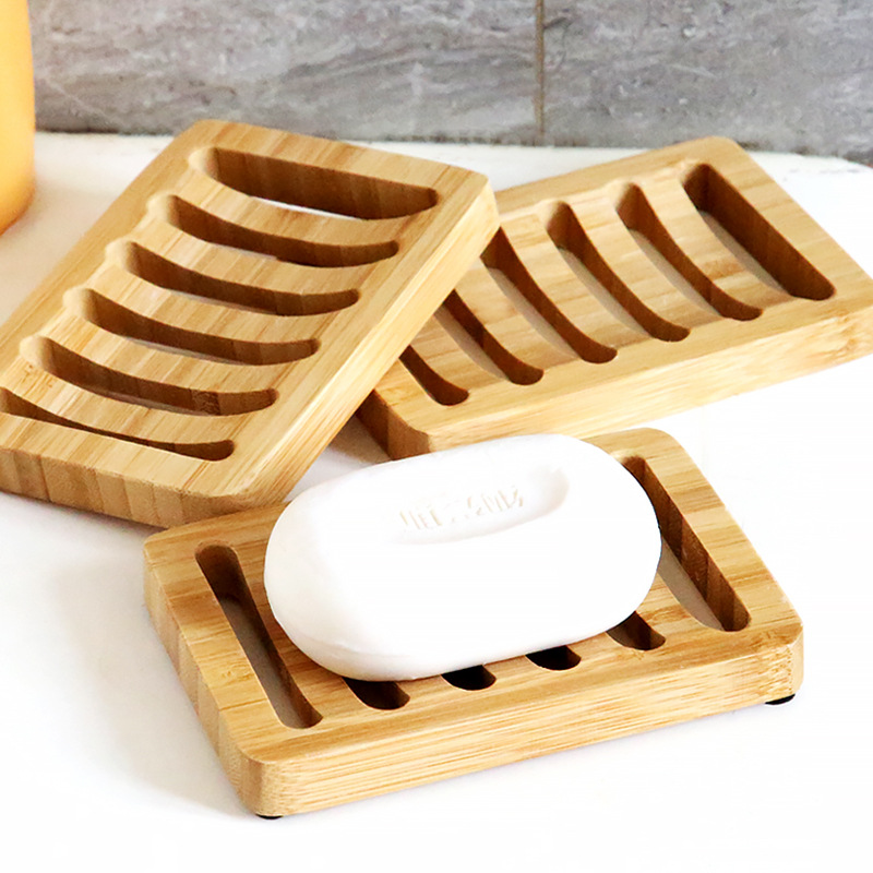 2 pcs Bamboo Case Tray Wooden  - Soap Making Tools recension och pris