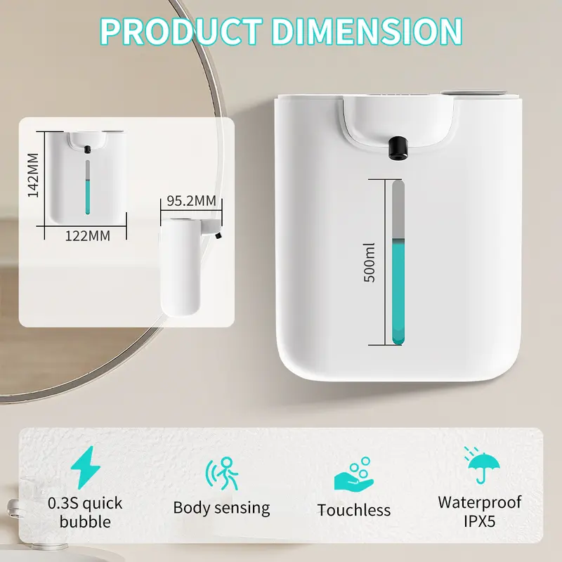 500ML Large Capacity 9-Levels  - Soap Making Machine recension och pris