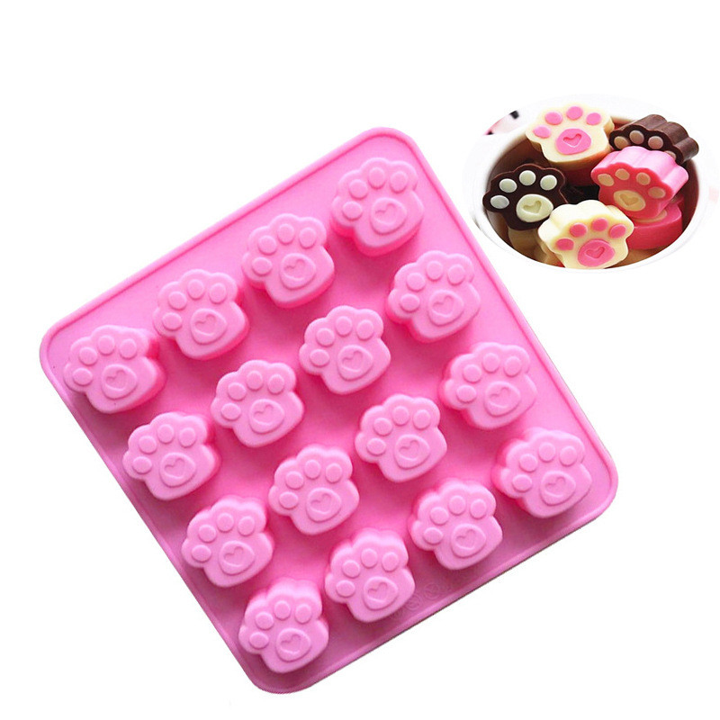 Cat Claw Shape Chocolate Silic - Soap Making Bar recension och pris