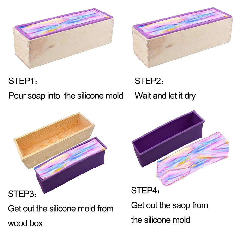 1.2L Silicone Soap Molds Kit 4 - Soap Making Experiment recension och pris