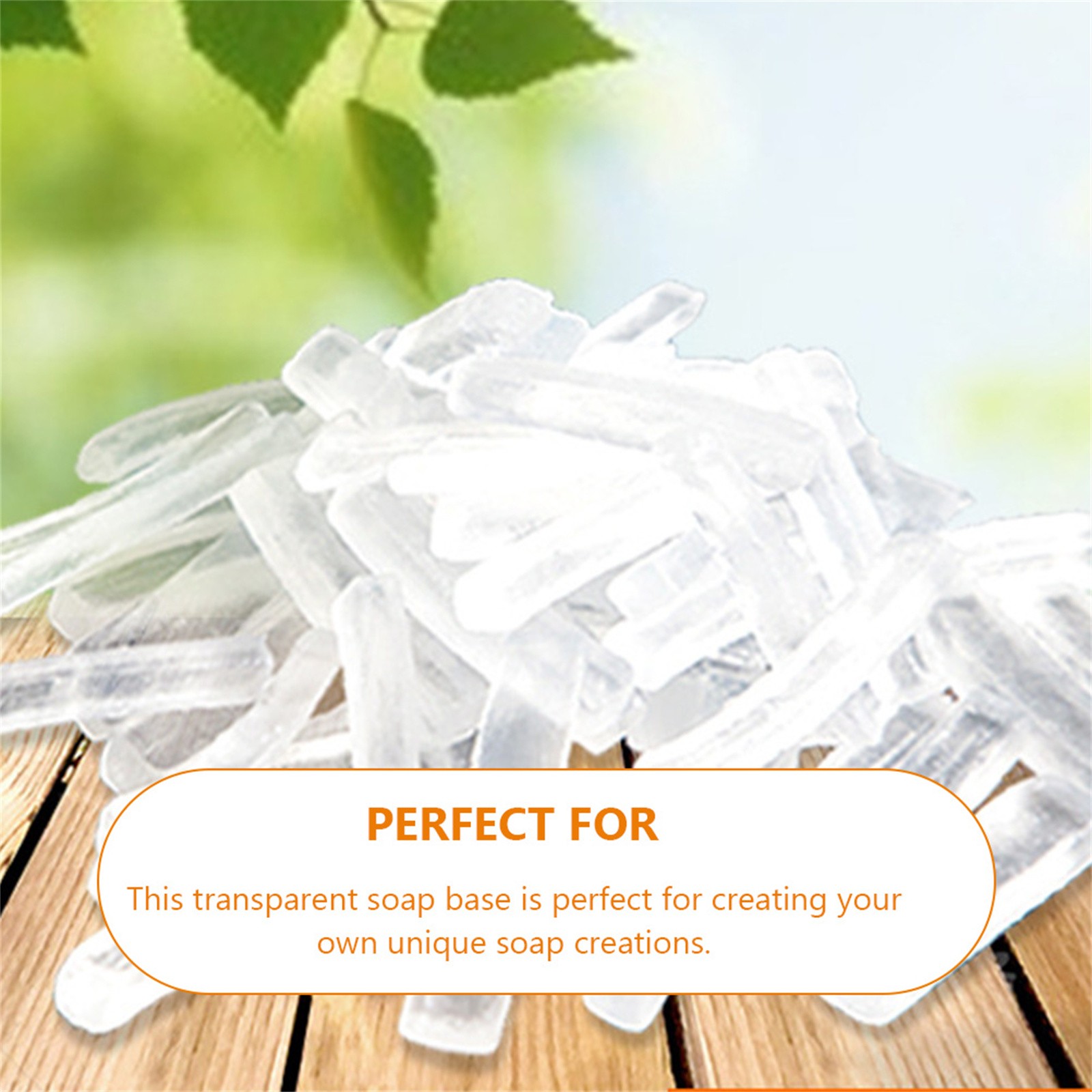 Bag Clear Glycerin Hand Soaps  - Soap Making Bar recension och pris